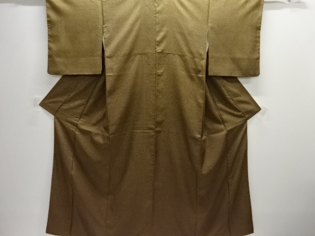 のり散らし模様一つ紋付け下げ訪問着